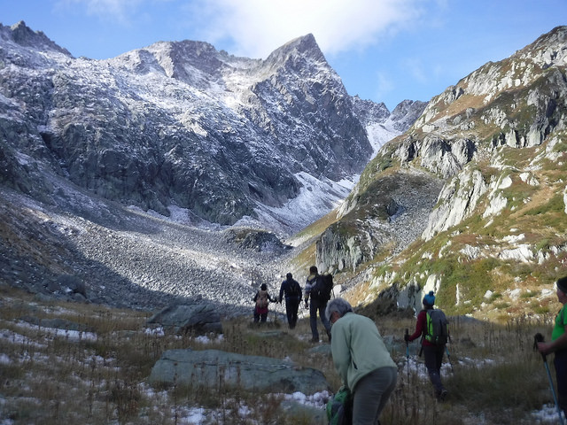 Vers col de la Bourbière